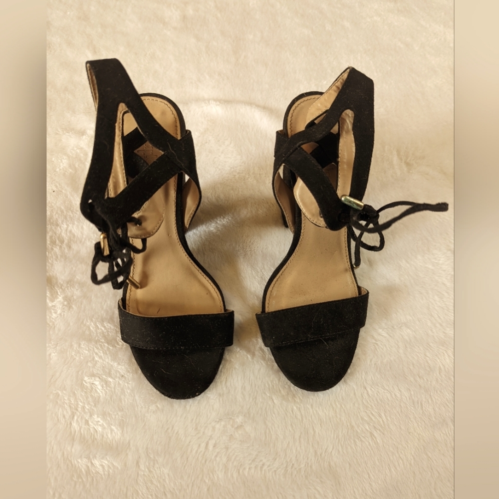 Charlotte Russe Jennie-02 Ankle Lace Heels